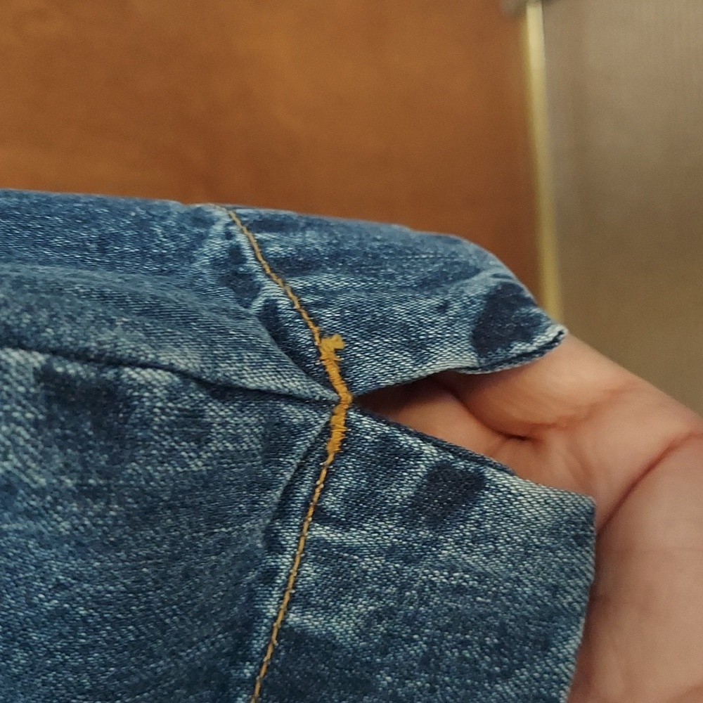 Eddie Bauer High Rise Cropped Jeans - Picture 3 of 4